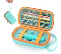 Étui à stylo d'impression 3D pour stylo 3Doodler Start+ Essentials 3D pour enfants, sac de rangement de voyage résistant aux chocs pour mines pour garçons et filles (vert)