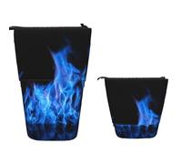 Étui À Stylo Flamme Plumier Portable Trousse À Crayons Debout Durable Trousse Scolaire Pour Adolescent, Enseignants, Fille
