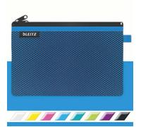 Etui À Stylo - Leitz - 40130036 - Pochette Zippée En Nylon - Compact 23x15 Cm - Couleur Bleue