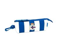 Etui A Stylo Safta - 811978323 - Sportivo La Coruna Grande Trousse Triangulaire Ovale 200 X 50 X 85 Mm