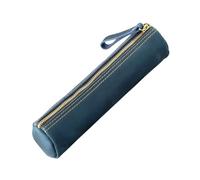 Étui À Stylos En Cuir Véritable À Fermeture Éclair Multi-compartiments Pour L'école Le Bureau Les Essentiels De Voyage Organisateur D'outils D'écriture En Cuir