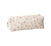 Étui À Stylos En Polyester Design La Mode Grand Espace De Rangement Doublure Étanche Compact Pour Les Étudiants Utilisation Bureau Trousse Imprimée