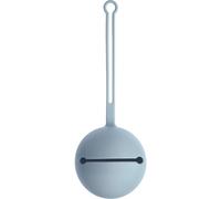 Mushie Boîte à sucette en silicone – Sans BPA – Haute qualité – Bleu poudré