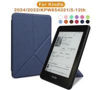 Étui à support pliable pour Kindle 2024 2022 2021, Paperwhite Colorsoft 1 2 3 5 6 10e 11e 12e génération 6 6.8 7 pouces, housse de pochette Mint Green