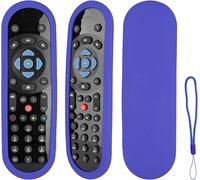 Étui À Télécommande En Silicone Compatible Avec Sky Q Tv Box Télécommande Housse De Protection Antichoc Avec Un Cordon (Bleu)[TEL9121985]