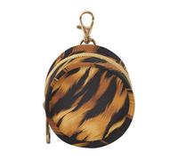 Étui à tétine pour nouveau-né avec imprimé fourrure de tigres et doré/noir - Accessoires de voyage