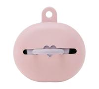 Etui à tétines en caoutchouc naturel rose TU