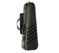 Étui à violon Étui for violon en toile imperméable avec pochette for partitions, verrouillage par mot de passe, taille 4/4(Green)