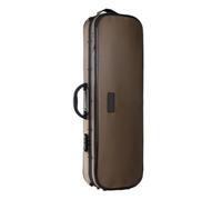 Étui à violon Étui for violon en toile imperméable avec verrouillage par mot de passe, léger, disponible plusieurs couleurs, taille 4/4(Coffee)