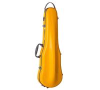 Étui à violon Étui réglable for violon 4/4, 3/4, 1/2, 1/4, 1,5 kg, avec double bandoulière résistante à la pression(Orange 4 4 3 4)