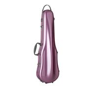 Étui à violon Étui réglable for violon 4/4, 3/4, 1/2, 1/4, 1,5 kg, avec double bandoulière résistante à la pression(Pink 1 2 1 4)