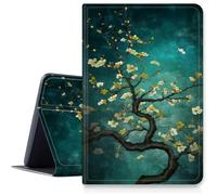 Étui abricot japonais pour iPad 10e génération 10,9" version 2022 (numéro de modèle : A2696 A2757 A2777), étui pliable en cuir synthétique résistant aux chocs avec mise en veille/réveil automatique