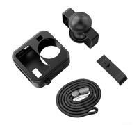 Étui absorbant les chocs pour Max 2 Lens Étui absorbant les chocs pour | Pour un design léger, n'ajoute pas de volume, pour les voyages, maintient l'appareil photo pour une finition noire agile et
