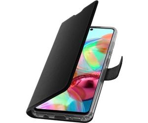 Etui ADEQWAT Samsung A71 Cuir noir