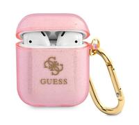 Étui AirPods 1 Guess Glitter Collection Rose