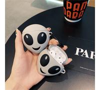 Étui AirPods fluorescent Aliens pour AirPods 1, 2, 3 Pro2, mignon Eggette, housse de casque pour iPhone, coque en Silicone pour Air Pods Pro Fluorescent aliens
