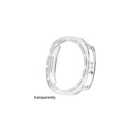 Étui ajouré Bling compatible avec Samsung Galaxy Watch8 44/40 mm, coque de protection rigide en polycarbonate à motif diamant, accessoire