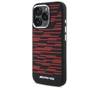 Étui AMG pour iPhone 16 Pro 6.3 noir étui rigid Silicone Graphics MagSafe