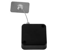Étui Anti-perte Rétractable pour Câble, Antivol Noir pour Tablettes | Métal et Fil D’acier, Usage en Supermarché et Accueil, pour Marchands D’électronique