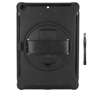 Étui antichoc durable pour iPad 10,2 pouces, construction triple couche, coque de protection robuste, résistant aux chocs, support rotatif,