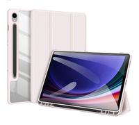 Étui pour Samsung Galaxy Tab S9 FE Support Clavier Vidéo Toby Dux Ducis Rose