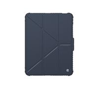 Étui Antichoc pour iPad Pro 11 2024 / M5 2025 Clapet Support Multi angles Nillkin Bleu nuit