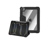 Étui Antichoc pour iPad Pro 13 2024 Clapet Support Coins Renforcés Akashi Noir