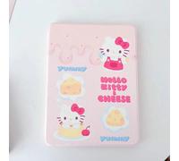 Étui antichute Hello Kitty avec emplacement pour stylet pour iPad Air 3/4/5, compatible avec la 9e génération et l'iPad Pro - Design féminin 2024