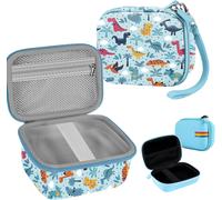 Étui Appareil Photo Enfant Et Coffret Papier, 2 Pièces Bleu, Compatible Manttely Himont Astgmi Operhoo Ckate Camclid, Cadeau Anniversaire Enfants(Étui Uniquement)[SHY9290118]