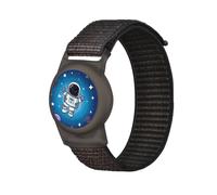 Étui Apple AirTag avec dragonne en nylon pour enfants - Astronaute