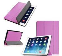 Etui Apple iPad Air 2 (iPad 6) (Wifi/4G/LTE) Smartcover pliable violet Cuir Style avec stand - Housse coque de protection nouvel Apple iPad Air 6 violette - accessoires tablette pochette XEPTIO : Exce