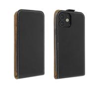 Étui Apple iPhone 12 / 12 Pro Clapet Vertical Protection Porte-carte Noir