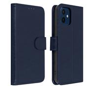 Étui Apple iPhone 12 / 12 Pro Protection avec Porte-carte Fonction Support bleu