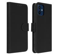 Étui Apple iPhone 12 Mini Protection avec Porte-carte Fonction Support noir