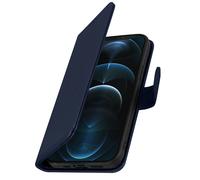 Etui pour iPhone 12 Pro Max Folio Intégrale Porte-carte Fonction Support Bleu