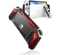 Étui Armorbox I-Blason Pour Nintendo Switch Oled 2021. Housse De Protection Robuste Et Acoplable. Compatible Avec Nintendo Switch Oled--Ruddy