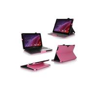 Housse Tablette XEPTIO Etui ASUS Transformer Pad TF103C 10 pouces rose Ultra Slim Cuir Style avec multis stand - Housse luxe coque de protection ASUS Transformer Pad TF103C