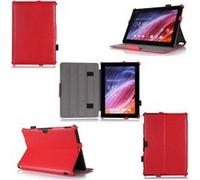 Etui ASUS Transformer Pad TF103C 10 pouces rouge Ultra Slim Cuir Style avec multis stand - Housse luxe coque de protection ASUS Transformer Pad TF103C rouge - Accessoires pochette XEPTIO : Exceptional