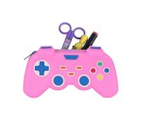 Étui Au Crayon De Contrôleur De Jeu - Socle De Crayons De Joueur | Boîte À Crayon De Papeterie À Grande Capacité | Sac De Papeterie Cool Des Joueurs, Maquillage De Poche De Maquillage Pour Garçons Fil