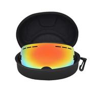 Étui aux lunettes de neige - Boîte EVA dure avec coquille résistante à l'eau à l'épreuve des chocs, étui de transport de lunettes de ski, porte-rangement des lunettes de neige | Étui de protection des