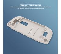 éTui Avec BéQuille Pour Steam Deck Mains Libres Protection ComplèTe Anti-Empreintes Digitales éTui De Protection Pour Steam Deck En CéRamique Blanc