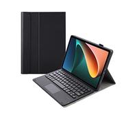 Étui avec clavier et souris Bluetooth pour Samsung Galaxy Tab S9 11" 2023 modèle SM-X710 / SM-X716B / SM-X718U - Étui de protection avec clavier et souris (rose)