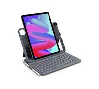 Inateck Étui avec clavier pour iPad 11 A16 / iPad 10, Air 6/5/4, Pro 11"", AZERTY, clavier ultra léger avec porte-stylo