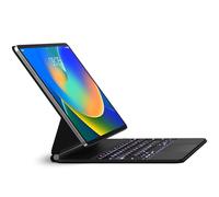 Étui avec clavier pour iPad Air 11" (M3 2025/M2 2024) et iPad Pro 11" (1ère/2ème/3e/4ème génération) - Étui avec clavier magnétique de style magique avec pavé tactile multi-touch pour iPad Air 11" 4e