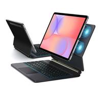Étui Avec Clavier Pour Samsung Galaxy Tab S10 Lite/S10 FE/S9 FE 5G 10,9"", S11/S9 11"" ,Rétroéclairage 7 Couleurs AZERTY