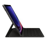 Samsung Galaxy Tab S10+/Ultra & S9/S9 FE Series Book Cover Clavier Fin avec Touche AI (Noir) (S9/S9 FE (DX720))