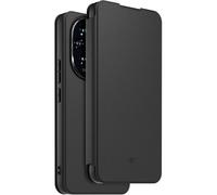 Etui avec cordon CASR Honor 200 folio premium noir + dragonne