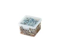 Étui avec séparateurs optionnels pour garder les vis, les boulons bien triés, boîte de rangement compacte idéale