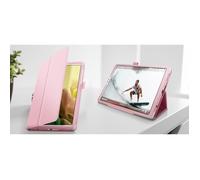 Housse Tablette Avizar Etui pour Samsung Galaxy Tab A7 Lite avec Porte-stylet Clapet Fonction Support Rose