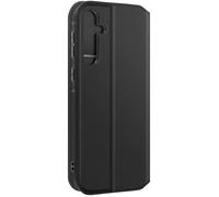 Étui AVIZAR pour Samsung Galaxy A55 5G - Noir - Clapet Porte-cartes et Support Vidéo